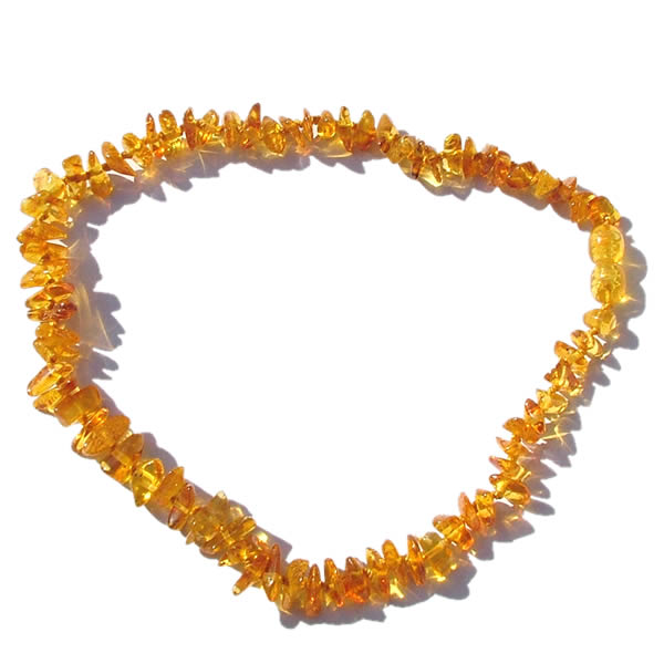 Split Baltic Amber Necklace
